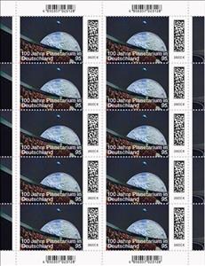 Full Pane, Zeiss Mark 1 Planetarium, Munich, Centenary, Germany, Federal Republic,  , Astronomy, Moon, Observatories