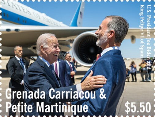 President Biden and King Felipe VI of Spain