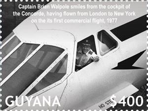 Stamp, The Concorde, Guyana,  