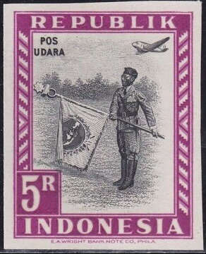 Bannerman and Airplane overprinted