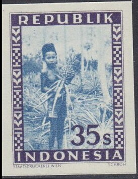 Boy with ananas