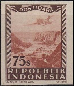 Stamp, Buffalo canyon, Indonesia,  , Landscapes