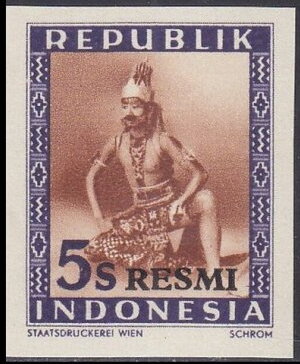 Dancer overprinted