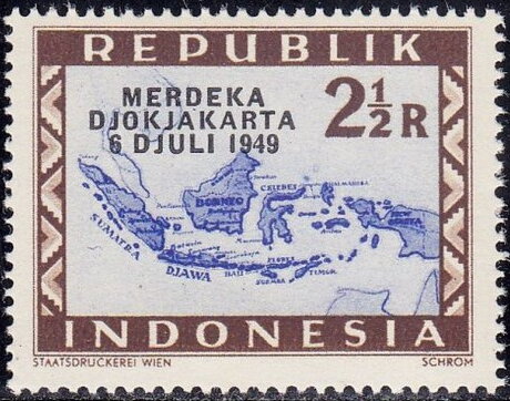 Map of Indonesia