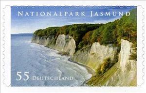 Stamp, Jasmund National Park, Germany, Federal Republic,  , Landscapes, Parks, Coastal Areas, National Parks, UNESCO World Heritage Sites