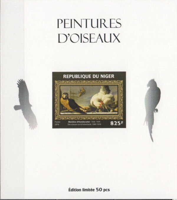 Birds on Paintings Silver Impressions