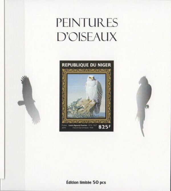 Birds on Paintings Silver Impressions