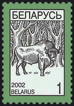 Definitive stamp Aurochs