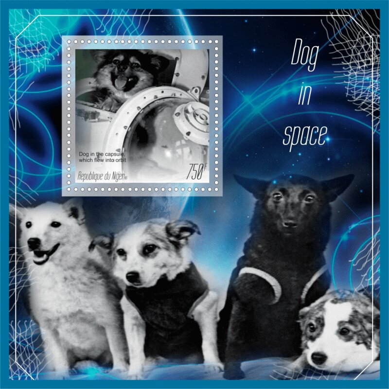 Dogs in Space (Dog in the capsule)