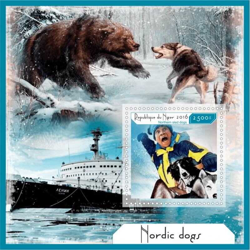 Dogs Nordic Dogs (Northern sled dogs)