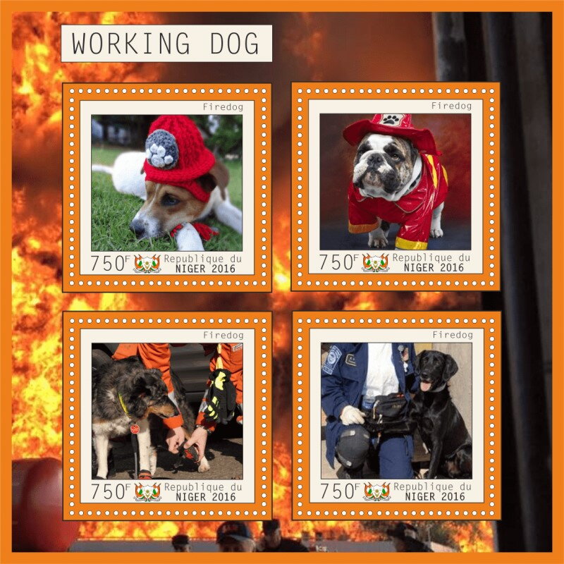 Dogs Working Firedogs