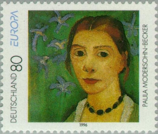 Self-portrait, by Paula Modersohn-Becker (1876-1907)