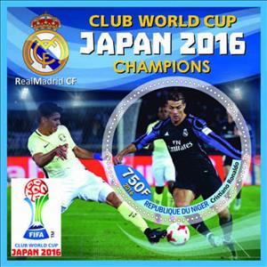 Souvenir Sheet, World Cup Football soccer Champions, Niger,  , Football (Soccer), Sports