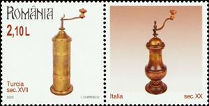 Stamp with Attached Label, Grinder from Turkey, 17th Century, Romania,  , Mills, Tools
