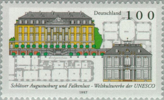 Castles Augustusburg & Falkenlust Brühl (World Heritage 1997