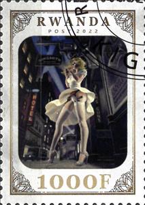Stamp, Eroticism, Rwanda,  , Eroticism