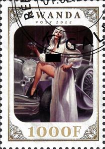Stamp, Eroticism, Rwanda,  , Eroticism