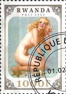 Stamp, Eroticism, Rwanda,  , Eroticism