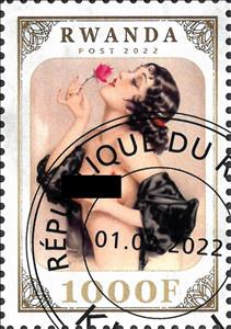 Stamp, Eroticism, Rwanda,  , Eroticism