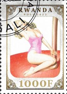 Stamp, Eroticism, Rwanda,  , Eroticism