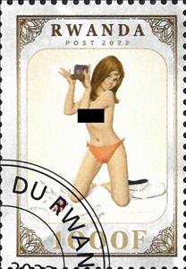 Stamp, Eroticism, Rwanda,  , Eroticism