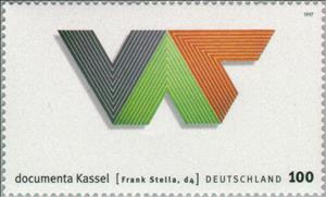 Stamp, Documenta- Kassel, Germany, Federal Republic,  , Special Occasions, Paintings, Culture