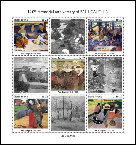 120th Anniversary of the Death of Paul Gauguin