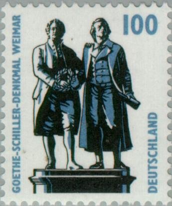Goethe-Schiller Monument, Weimar