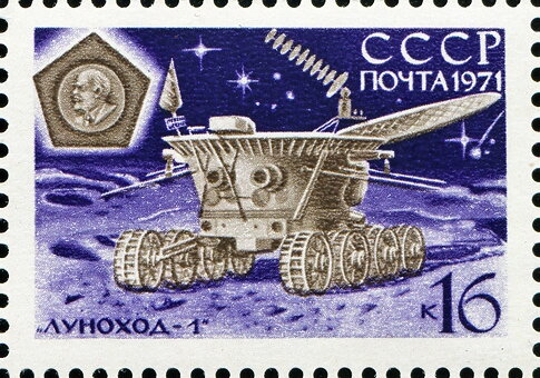"Lunokhod-1" on the Moon's Surface