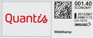 Stamp, Quantis, Switzerland,  , Environment Protection