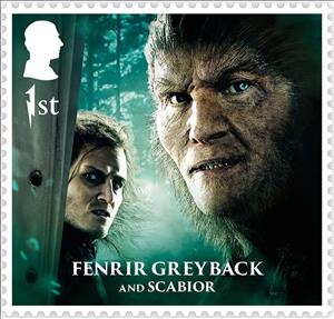 Stamp, Fenrir Greyback and Scabior, United Kingdom of Great Britain & Northern Ireland,  , Books, Harry Potter, film