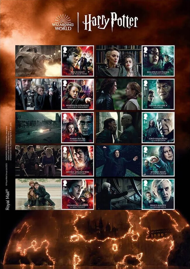 Harry Potter : The Battle of Hogwarts Collector Sheet