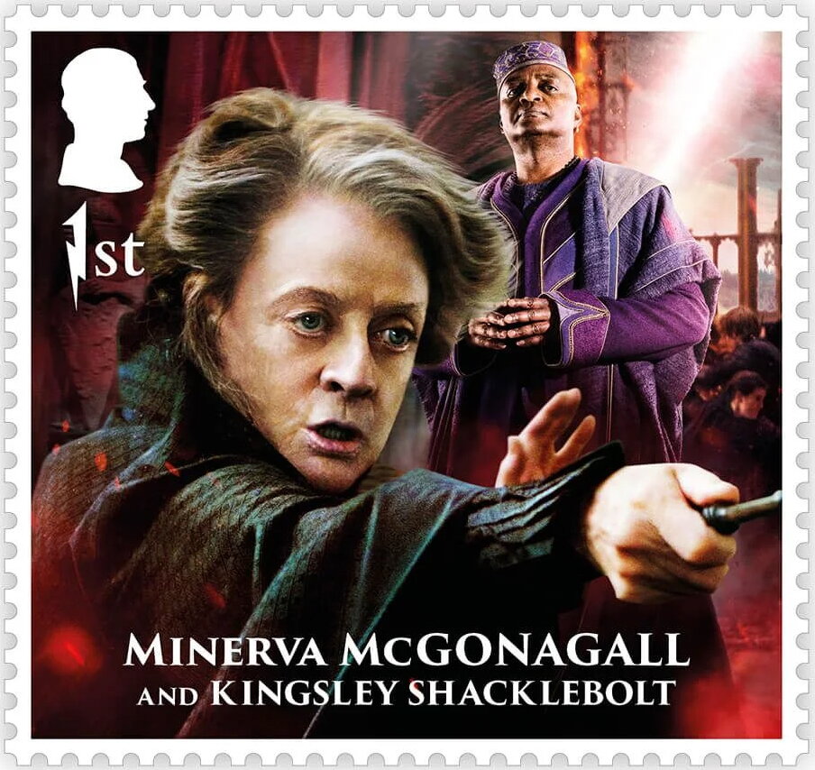 Minerva McGonagall and Kingsley Shacklebolt