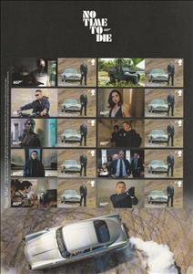 Full Pane, No Time to Die 007, United Kingdom of Great Britain & Northern Ireland,  , Actors, Cars, Famous People, film