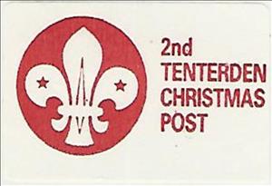 Stamp, Scout Emblem, United Kingdom of Great Britain & Northern Ireland,  , Christmas, Scouting, Seals (Emblems)