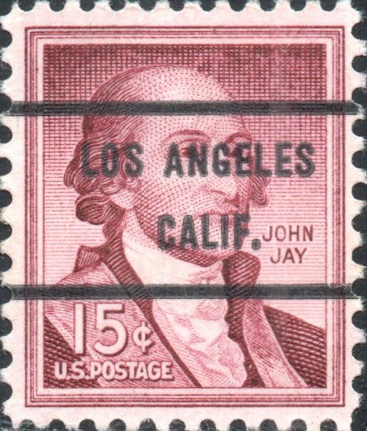 John Jay (1745-1829), former Governor of New York