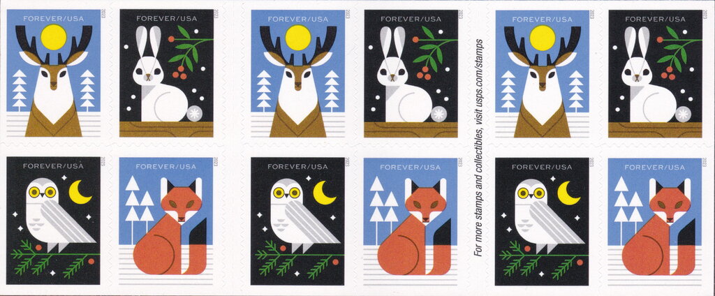 Winter Woodland Animals
