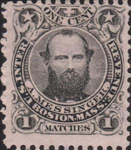 Stamp, A. Messinger, United States of America,  , Men