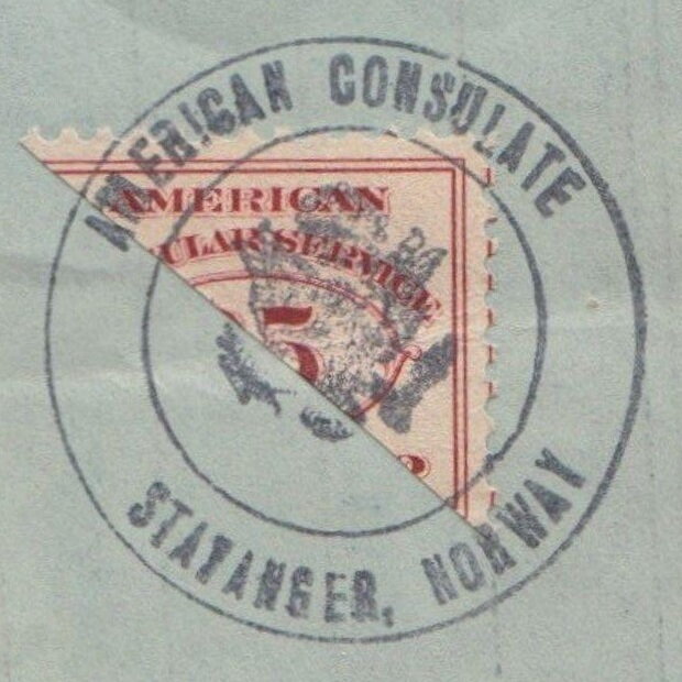 Consular Service Fee Stamp