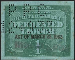 Stamp, Fermented Liquor, United States of America,  , Beer