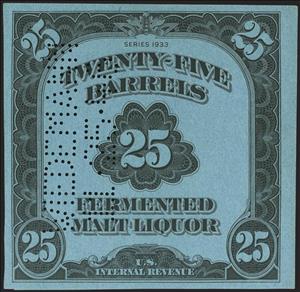Stamp, Fermented Malt Liquor, United States of America,  , Beer, Numbers