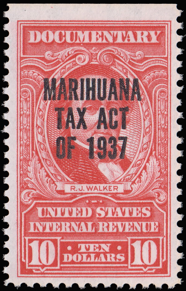 Marihuana Tax - Robert J. Walker (1801-1869)