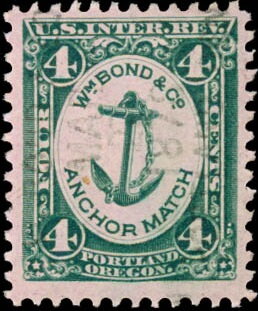 Stamp, William Bond & Co., United States of America,  