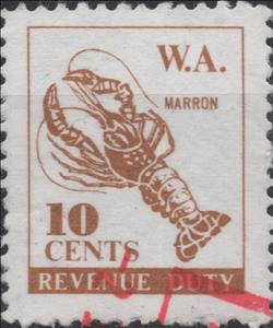 Stamp, Marron, Western Australia,  , Crustaceans