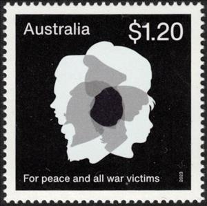 Stamp, White Poppy, Australia,  , Flowers