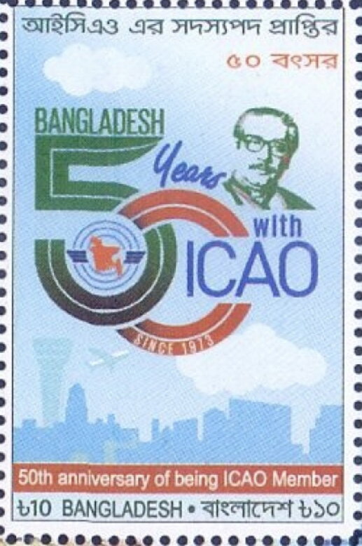 Membership in International Civil Aviation Org., 50 Years