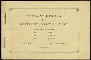 Booklet, Landscapes type "Mols" - 3rd edition, Belgian Congo,  , Landscapes, Palm-trees, Rivers, Trees, Waterfalls