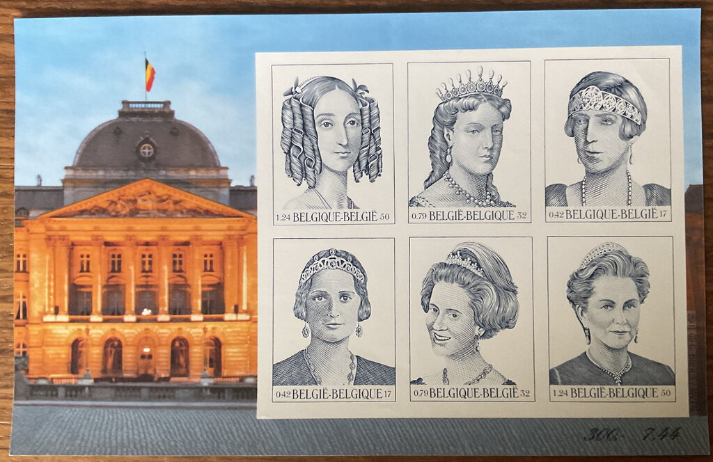 Sheet The Queens of Belgium