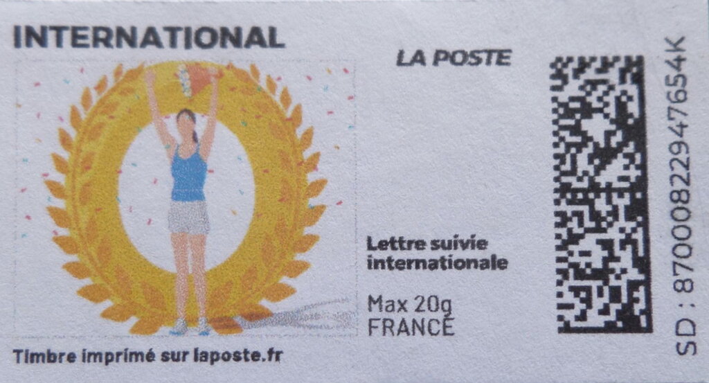 Letter O Olympics. Redesign without laposte logo