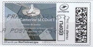 Stamp, Maitre Catherine Secouet Huissier, France,  , Lawyers - Advocates